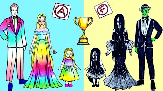 Trucos Y Manualidades Para Muñecas De Papel  Concurso De La Familia Sadako Y Rapunzel 