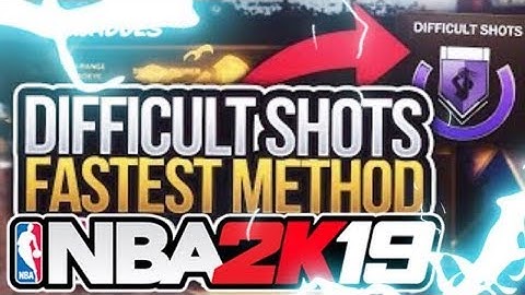 NBA 2K19| FASTEST WAY TO GET DIFFICULT SHOTS IN MYCAREER..| NEVER MISS AGAIN