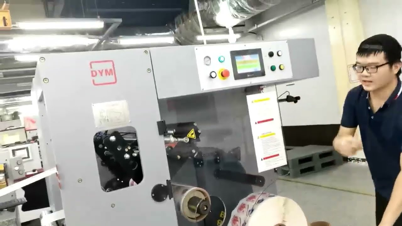 DYM HAU,SAC,NCF Automatic butt splicer, Automatic turret rewinder, Automatic waste matrix collector