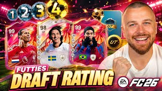 Първи Futties 129 Рейтнат Драфт Отбор Опит на FC 26 🤯