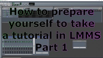 Get acquainted with the basics in LMMS.
