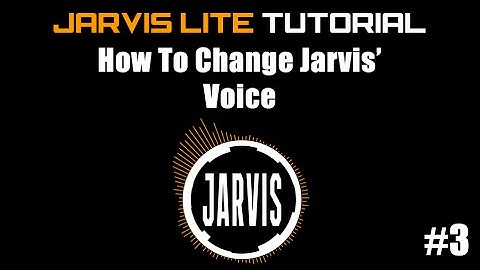Jarvis Lite - How to change the default text to speech voice