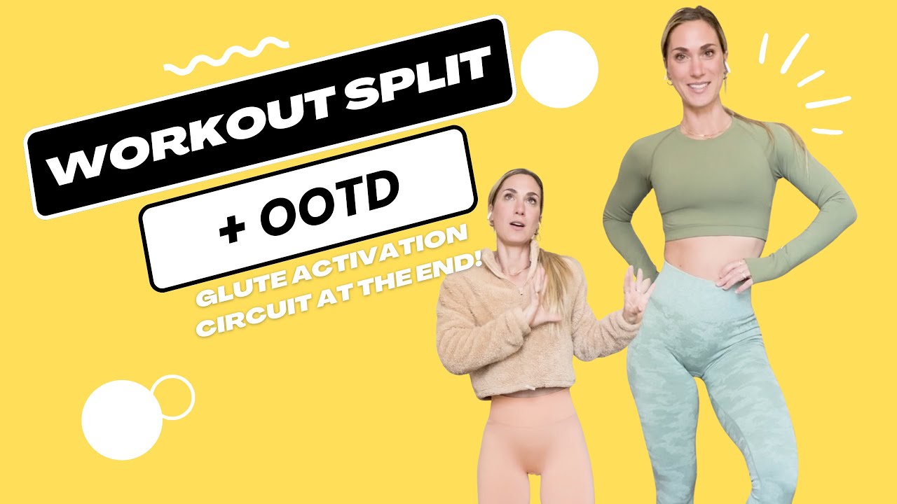 My Weekly Workout Split + My OOTD 💖⚡️ - YouTube