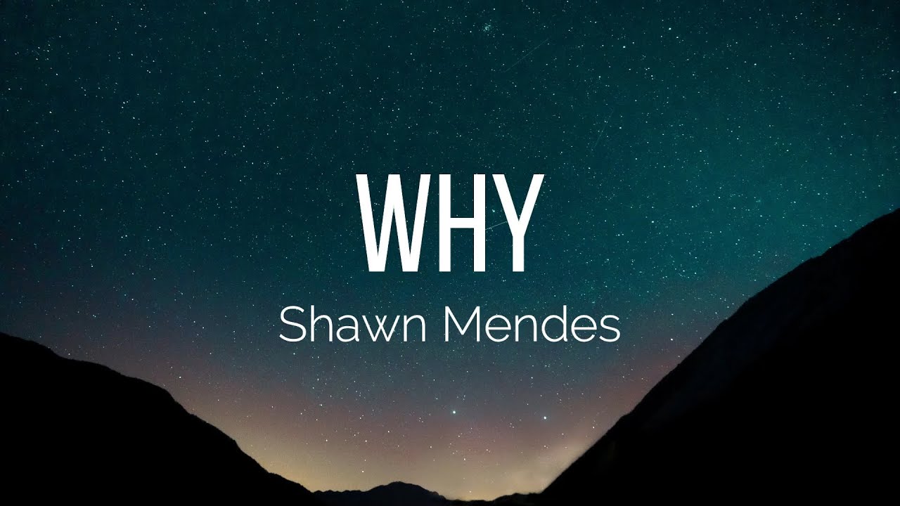 Shawn Mendes Why (Lyrics) YouTube