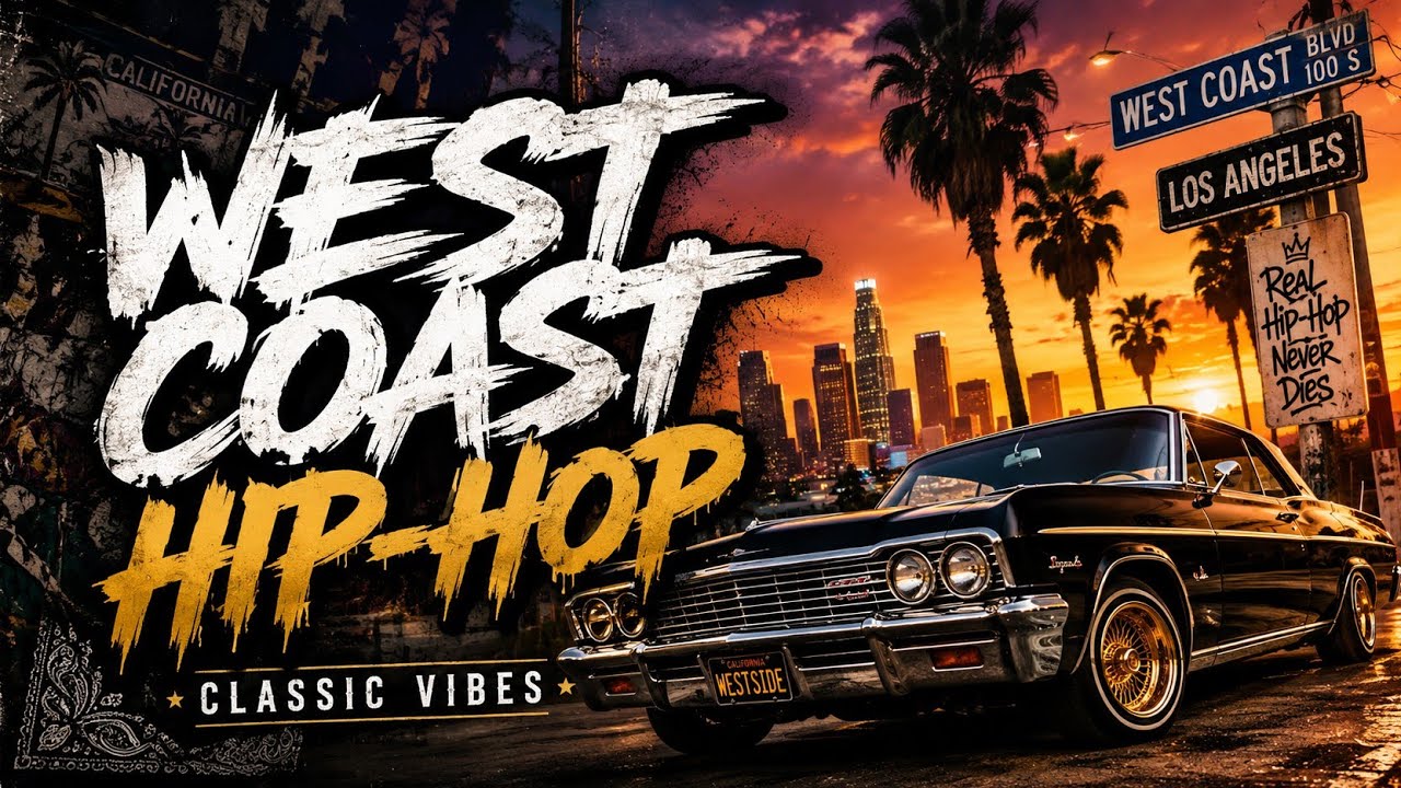 West Coast Hip Hop Vibes 🌴 | G-Funk & 90s Gangsta Rap - YouTube