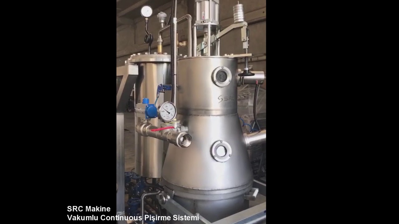 SRC Machine Vacuum Continuous Cooking System YouTube