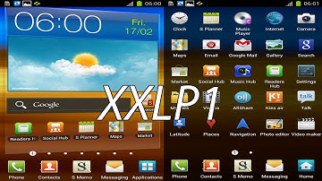 Android 4.0.3 XXLP1 On Samsung Galaxy Note OFFICIAL Leaked ICS ROM Firmware!