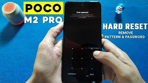 How To Hard Reset - POCO M2 Pro - Remove Pattern & Password 📱