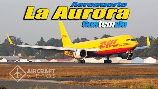 Aeropuerto La Aurora GUATEMALA (4K)