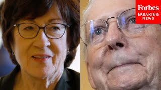 'Devoting His Life To Public Service': Susan Collins Praises Mitch McConnell's Tenure As GOP Leader