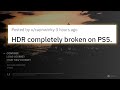 Star Wars Jedi Survivor 'HDR broken' (workaround inside)