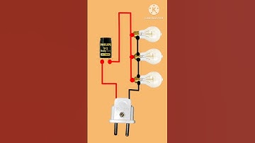 How to Make 220V Blinking Light Circuit Using Tube Light Starter | DIY Flasher Circuit