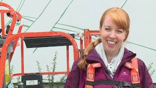 TV Rijnmond 1 oktober 2019 - Muurschildering Provenierswijk