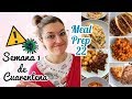 MEAL PREP CUARENTENA *Menú Semanal Económico* RECETAS CON CONSERVAS RECETAS PARA CUARENTENA