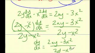 Implicit Differentiation Part 5