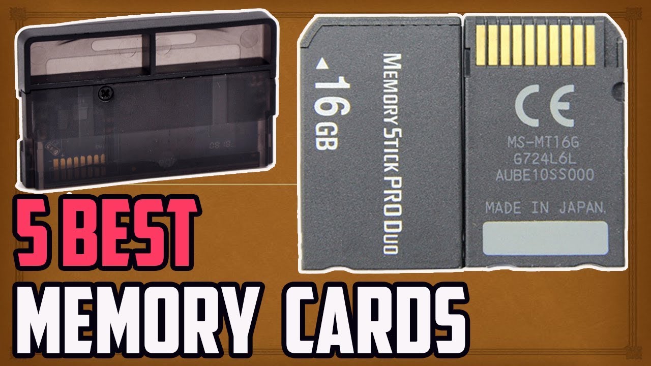 5 Best Memory Cards YouTube
