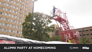 Homecoming block party attracts alumni