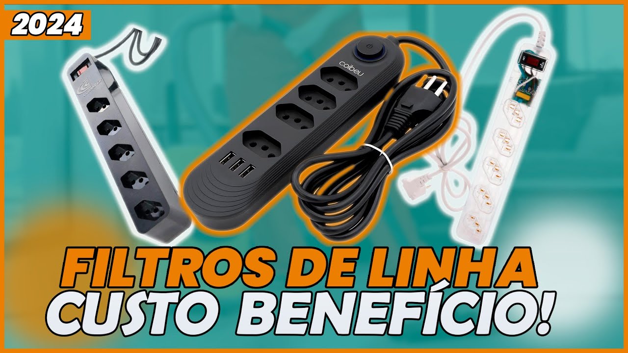 MELHORES FILTROS DE LINHA para COMPRAR EM 2024! 3 Modelos mais vendidos ...