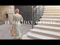 WHAT I WORE IN A WEEK | HOLIDAY STYLE | LYDIA TOMLINSON