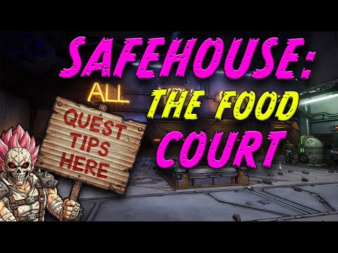 Borderlands 4 The Food Court Safehouse Guide Fastest Unlock Datapad Location