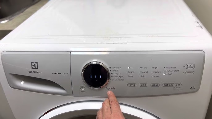 How to Fix E40 Error Electrolux Washingmachine! E40 Error! - YouTube