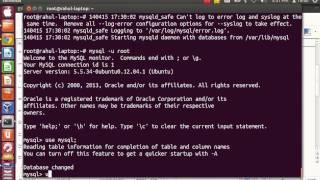How to reset Mysql root password in Linux