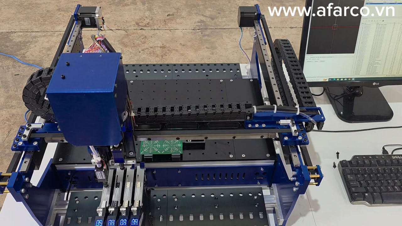 OpenPnP Desktop Pick and Place Machine | AFARCO iRON PnP