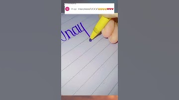 name#inaya with cut marker #shorts #writing styles