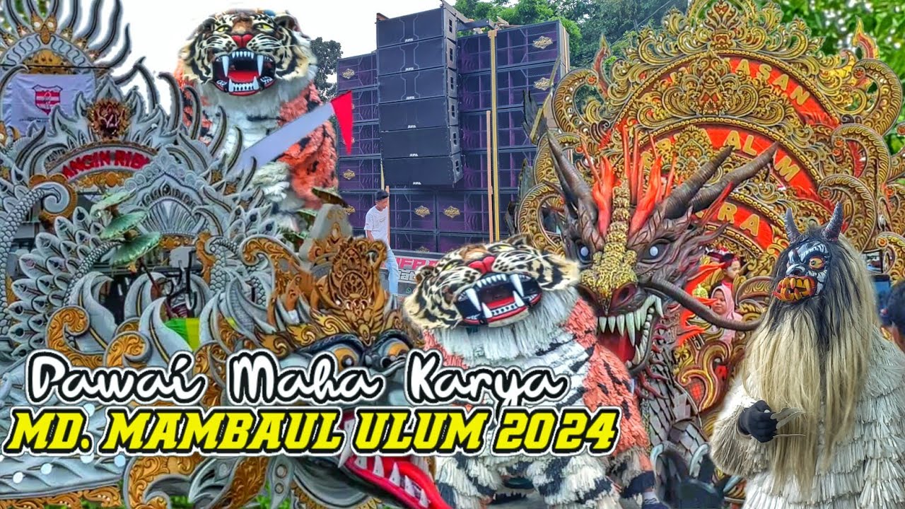 Karnaval Besar Besaran MD. MAMBAUL ULUM SOMALANG PAKONG 2024