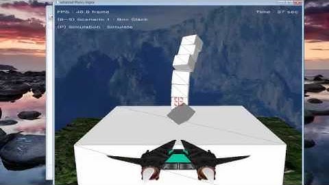 My first physics engine implementation