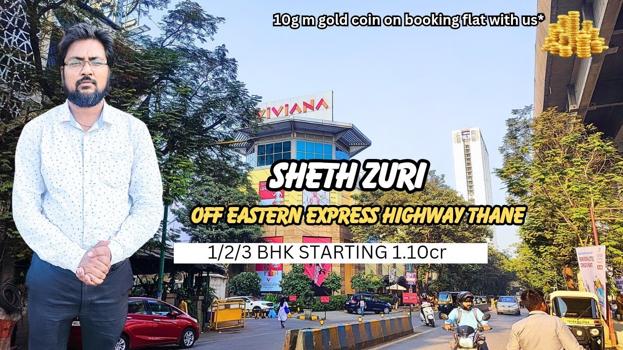 sheth zuri thane prime location 1/2/3 bhk flats YouTube