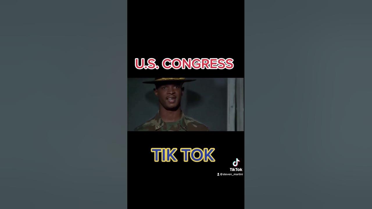 US CONGRESS v TIK TOK majorpayne YouTube