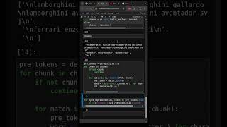 Tokenizer for Large Language Models AI in seconds #coding #python #programming #ai #chatgpt