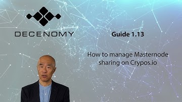 Guide 1.13 - How to manage Masternode sharing on Crypos.io