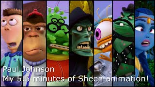 2010 PLANET SHEEN - all 173 seconds I animated!