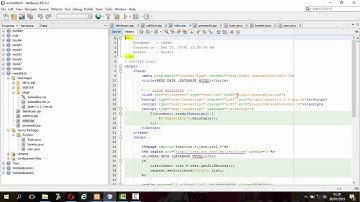 Part 4 : CRUD dan atur Tampilan dengan berbasis JSP pada Netbeans (css,Datatable,jquery)