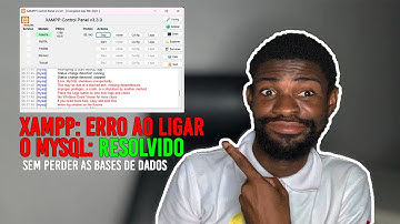 XAMPP: ERRO AO LIGAR O MYSQL: RESOLVIDO