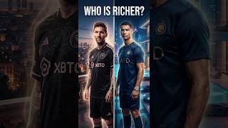 Inside the Insane Wealth of Messi & Ronaldo! 🤯 #MessiVsRonaldo #Shorts