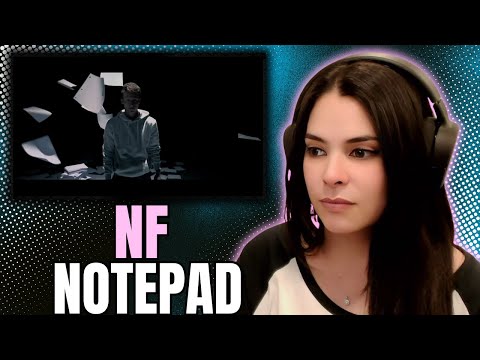 NF Notepad Reaction 💥 I Felt Every Word He Spit
