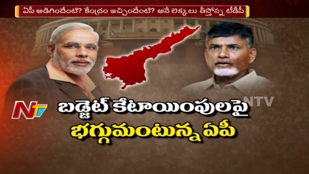 TDP Master Plan to Protest Against BJP Government in Parliament || NTV
