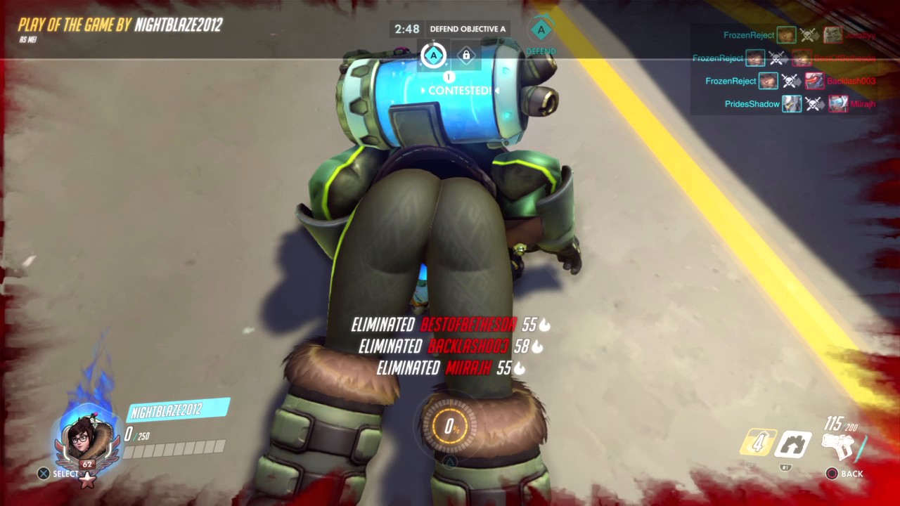 Overwatch Mei Ass