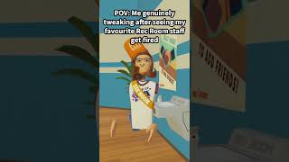 Hairymanlegs AND Trunks??? 😭😭😭 #recroom #recroomskit #vr #pov