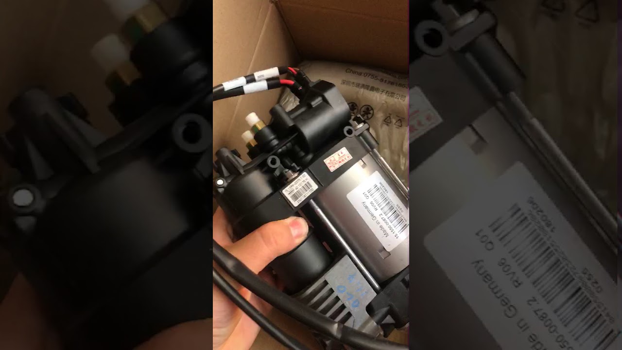 Air Suspension Compressor for Porsche YouTube