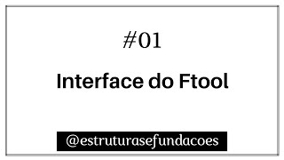 #01 FTOOL - INTERFACE