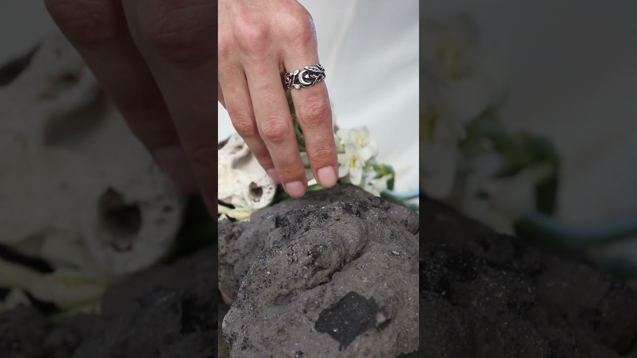 Sterling Silver Diamond Engagement Ring SAGA