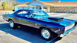 Test Drive 1968 Dodge Coronet 440 V-8 4 Speed SOLD $29,900 Maple Motors #2054