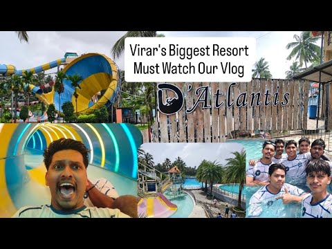 We went to Virar Biggest Resort 🏞️ || D' Atlantis Resort | Must Watch Our Vlog #vlog #vlogger thumbnail