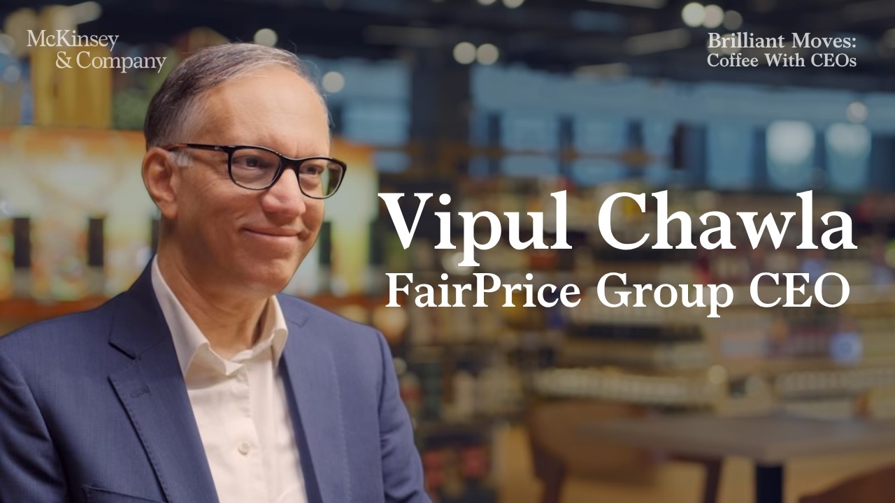 Brilliant Moves: Coffee With FairPrice Group CEO Vipul Chawla