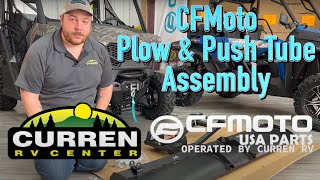 CFMoto Plow Blade and Push Tube Assembly CFMotoUSAParts com