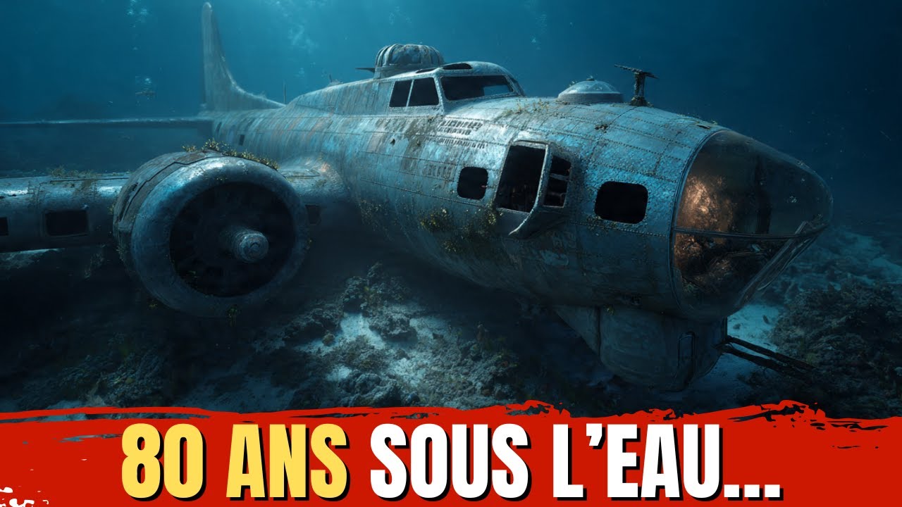 Le B-17 Retrouvé au Fond du Pacifique : Le Secret Caché Depuis 80 Ans